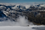 Looking westwards from Gran Paradiso Madonna summit 4052m