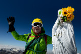 Myself on Gran Paradiso Madonna summit 4052m
