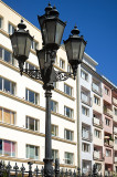 Five Lamps On One Post