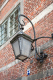 Lantern On A Brick House