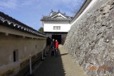 at Himeji castle