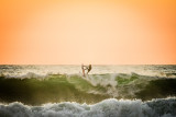 Sunset Surfing