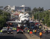 Space Shuttle Endavour, Inglewood, CA, 2012