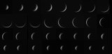  Venus passing through phases around inferior conjunction - 7 months