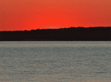 Lake Huron Sunrise Over Mackinac Island -- 2022 August 16