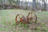 Vintage farm equipment - expired film