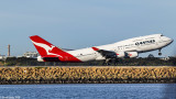 QANTAS QF7474 Final Departure from Kingsford Smith Airport