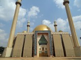 The National Mosque in Abuja, Nigeria