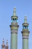 Courtyard of Holy shrine of Imamzadeh Helal Ali (Hilal ibn Ali) in Aran va Bidgol