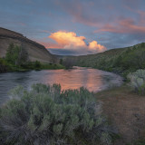 deschutes sunset