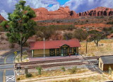 Old style Santa Fe depot