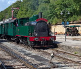 Train arriving from Ptange with Belgian Loco
