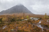 Famous Etive Mor Waterfall