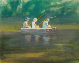 Three Fishermen  16x20