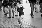 Children out in the streets