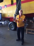 Our guide at museum