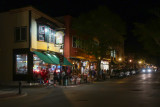 Bar Harbor at night