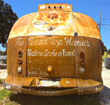 Back of TexasTop Hands bus 