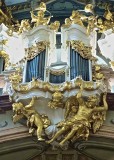 Organ pipes, Church of St Jacob (SV Jakub)