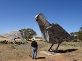 Patchewollock, metal art