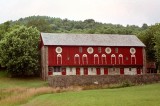 Lancaster County, PA, barn with hex symbols