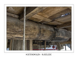 Old recycled wooden beam