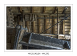 Iron windshaft and behind it the brakesystem