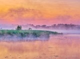 Misty Otter Creek At Sunrise P1440003-5