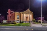 Smiths Falls Public Library At Night P1530124-9