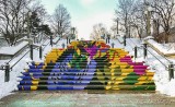 Painted Stair Mural 0695-04