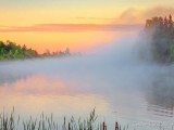 Misty Rideau Canal At Sunrise DSCN60801