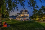 Kawartha Voyageur At Night In Merrickville 90D-02584-8