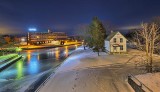 Winter Rideau Canal At Night 90D11920-4