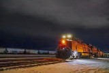 CP 8128 Westbound At Night 90D12118