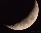 Waxing Crescent Snow Moon DSCN89504