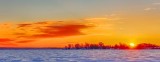 Winter Sunrise Cloud Panorama 90D15351-5