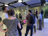 Queue for missing luggage resolution