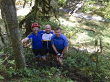 Posing in the woods