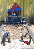 A grave in the St. John Omahu cemetery