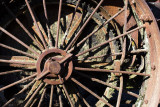 Spokes in a wheel
