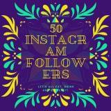 Buy 50 Instagram Followers infographic by Goread.io and Instajool
