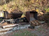 Mechanism for unloading the iron ore