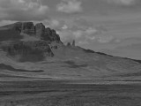 The Old Man of Storr BW