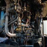 The controls on Engine 45407