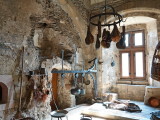 Vianden castle - the kitchen