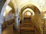 Vianden castle - the cellars