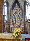 Vianden - Eglise des Trinitaires - autel baroque