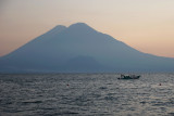 Volcanos Toliman (front) and Atitlan (back)