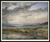 Hampstead Heath with Pond and Bathers, 1821