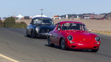 Two Porsche 356s at Sonoma